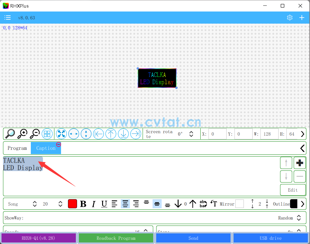 CVTAT LED DISPLAY