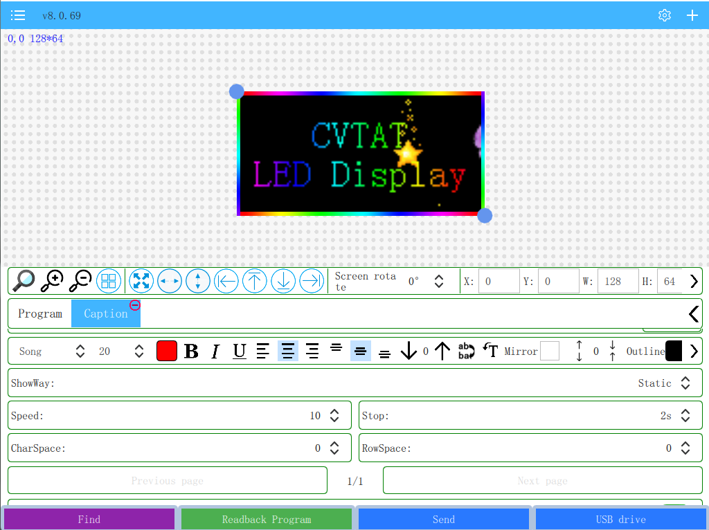 Programable Led Word Screen B2 LED Sign indoor full-color Programmable LED Screen, LED billboard ...